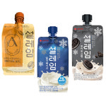 롯데 설레임 아이스크림 3종 24개 설레임 밀크 쉐이크 설레임 쿠앤크 설레임 커피 쉐이크 설레임 카페라떼 짜먹는아이스크림 설레임 우유... 