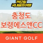 보령에스앤cc 충청도 1박2일골프 : 국내 해외골프 부킹예약센터