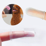 애견 손가락 칫솔 실리콘 벌크 강아지 고양이 엄지 검지 칫솔 양치 잇몸 관리 치석 입냄세 제거 부드러운칫솔 양치질 : 왕대박창고