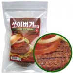 쏘이 버거 패티 채식 푸드 240g (40gx6개입) 고기 냉동 : 글로벌 인사이트