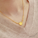 대우사 순금 24K 11.25g 18.75g 엘리자베스 코인 목걸이 : 대우사