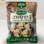 전주한옥만두 속이 꽉찬 고기왕만두 70gx15알(1050g) 총3봉 : OK shopping