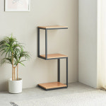 사이드 장식 테이블 장식장 3단 선반 화분 철제 프레임 : 마전동상회