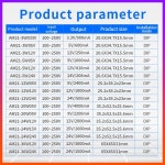ACDC 전원 모듈 스위칭 공급 장치 절연 전압 강압 220 to 3.3V 5V 9V 12V 3W-36W : 더블유파트너스A