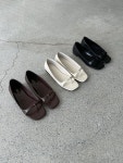 플립플랍 플랫 토오픈 샌들 쪼리 슈즈 낮은굽 1cm (3C) : 샤벳데이즈