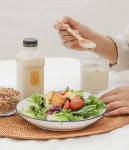 [황금발효공방] 쌀누룩요거트 보리누룩요거트 500ml 4병 비건 식물성 저당 아침대용 : 문경위드팜