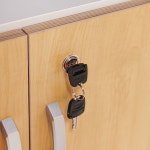 이든 400 2단 락카장 틈새 캐비닛 라커룸 사무실 미용실 개인 옷장 : 힘찬리빙