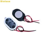 어쿠스틱 스피커 2415 1524 타원형 태블릿 전화 MP3 휴대용 라우드 스피커, 1W 8 Ohms 24154mm 와이어 포함 DIY 오디오 액세서리... 