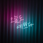 주문제작 LED 네온사인 - 오늘도 예쁘다 800x515mm : 아크릴팜 스토어