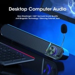 Niye 4D 컴퓨터 스피커 사운드 박스, USB 유선 하이 퀄리티 서브우퍼 사운드바, TV, PC, 노트북, 휴대폰, MP4, Reg, LED 조명 : 영자컴퍼니