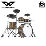 [고퍼우드] 전자드럼 X9 멀티센서심벌 블루투스 [구성품포함] : BellaMusic