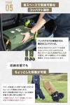 WAQ 캐리 왜건대형 타이어자립 수납 컴팩트 내하중 150 kg 원터치 수속식 106 L 대용량 접는 아웃도어 왜건 카트 : 싱기방기마트
