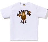 (베이프정품) 컬리지 마일로 반팔티 COLLEGE MILO TEE : 망나니즈