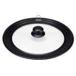 펄금속 (PEARL METAL 유리창문포함 후라이팬뚜껑 24~28cm 용 후라이팬 덮개 오일 파트너 H-5072 : Mori Trading
