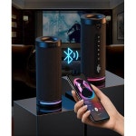 Audio portátil para exteriores, altavoz bluetooth inalámbrico, impermeable largo,subwoofer para jueg : 영자컴퍼니