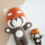[코바늘DIY] 벨벳 래서판다 인형 만들기 패키지 + 동영상 : JW손뜨개