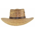 멕시코 야자잎 밀짚 도박꾼 볼레로 햇빛 가리개 클래식 고초 카우보이 플렉스 핏 모자 : 도스토어