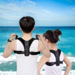 멜리우스 자세교정밴드 라운드숄더 굽은 등 말린어깨 자세 교정기 : 멜리우스