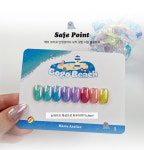 마리의아틀리에 마리젤 고고비치 펄스젤 시럽 네일 8종세트+네일스티커 : 네일스타일