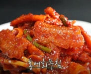 6시내고향 출연 / 백년가게 익산 구시장 춘포수산 국산 홍어회무침 홍어무침 1kg : 익산구시장협동조합