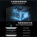 사무실제연기 재떨이 역류차단 악취 제거 연기흡입 가정용 작업실용 오피스용 usb c타입 : 우깨비