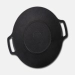 캠핑 국산 그리들 깊은 불판 대형 전골 요리 바베큐그릴 5중 코팅 30cm : 욕망꾸러미