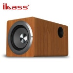Ibass 고비용 효율성 액티브 서브우퍼 스피커, 고출력 가정용 TV 컴퓨터, 사운드 시스템이 있는 다중 장치 : 영자컴퍼니