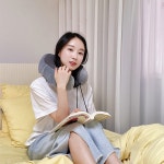 여행용목베개 기내용 비행기 메모리폼 목쿠션 : 모던모소