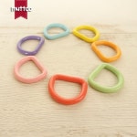 D링 버클 비 용접 20mm 웨빙 재봉 아연 합금 공예 스토빙 바니시 메탈, 7 가지 색상 : 유림 상4