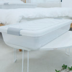 핫버튼 침대밑 수납 언더베드 수납함 침대 전기장판 이불 보관 보관함 : 핫버튼