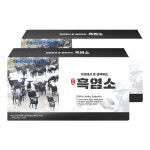 국산 자연방목 블랙푸드 흑염소진액 흑염소즙 80ml 30포, 2개 : 주식회사옻가네