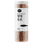 원더푸드 져키 강아지 노즈워크 간식 애견 육포 칭찬 훈련용 간식 황태, 1kg, 1개 : 와이즈테일