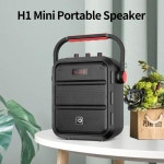 SHIDU H1-Mini 30 와트 FM 라디오 기능 UHF 스피커 무선 PA 시스템 세트, 강력한 휴대용 전문 노래방 스피커 : 영자컴퍼니