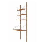 [FRAMA] 프라마 Shelf Library desk section H1852/w800 natural oak  시스템 벽선반 : DIVINGHOME