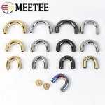 10/20Pcs 9/14/15/20mm 아치 다리 금속 버클 웨빙 가방 스트랩 커넥터 옷걸이 장식 걸쇠 DIY 하드웨어 액세서리 : 유림 상4