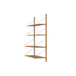[FRAMA] 프라마 Shelf Library Single section H1148 natural oak 시스템 벽선반 : DIVINGHOME
