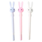 36PCS 인기있는 학생 편지지 크리 에이 티브 젤 펜 2019 사랑스러운 큰 머리 토끼 만화 펜 선물 WholesaleGel 펜 : 영동컴퍼니325