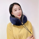 여행용목베개 기내용 비행기 메모리폼 목쿠션 : 모던모소