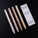 빈티지 프린스 프레스 젤 펜, 귀여운 0.5mm 검정 잉크, 중립 펜, 프로모션 선물, 어린이 문구, 학교 용품, 36 개/묶음 : 영동컴퍼니325