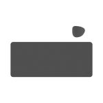 지클릭커 가죽 장패드 데스크 매트 with 티코스터 (챠콜 그레이) : 주식회사 브라보세컨즈