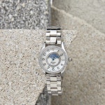 가이거 프리미어 다이아문마스터 커플 워치 GE1204 문페이즈 다이아몬드 사파이어 : 크리스챤모드