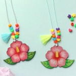 무궁화 목걸이만들기 미술 교육 diy 어린이집 미술 재료 ( 10인용 ) : 만들기 세상