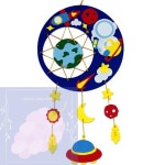 GS 모빌만들기 어린이만들기 우주 유아diy키트 : 포도송송이