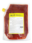 그때그맛그대로 전통 대구 납작비빔만두 특제비빔소스 1kg파우치 : 주식회사 장산