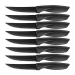 YUNYDSM Steak Knives Set of Stainless Steel Serrat : 다온하티스