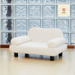 에펫 EPET 부클레 펫 사각 소파 강아지 고양이 반려동물 의자 크림 LT-V6012 : 에펫