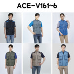 에이스 춘하 조끼 근무복 ACE V161 V162 V163 V164 V165 V166 : 다모아안전.