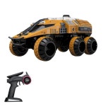 G2065 화성 감지 자동차 1 12 RC 용 우주 차량 숨겨진 리프트 물  슈팅 다양한 지형 정복 : 오안쇼핑