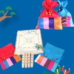 위천상회 윷놀이 색동주머니세트 유치원단체만들기 아동만들기키트 : 위춘상회