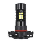 2PCS Canbus Erro 무료 PS24W 5202 5201 H16 Led 자동차 안개등 1200LM 화이트 6000K 12V 24v 자동 램프 전구 : 재이지